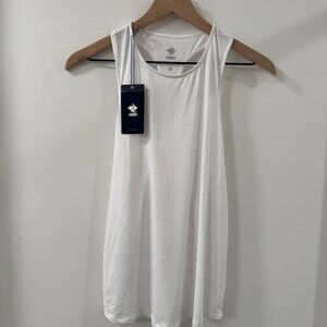 NWT Rabbit Ice Perf Tank Top White Womens Size M